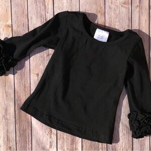 Ruffle sleeve top